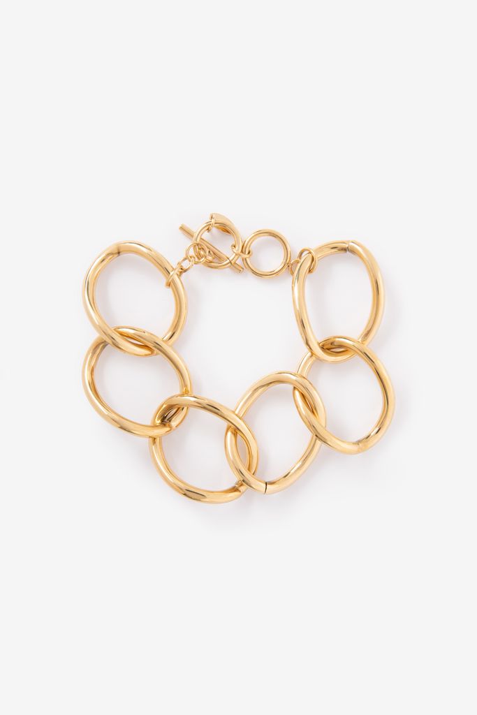 Sissy-Boy Gold Plated Chunky Armband