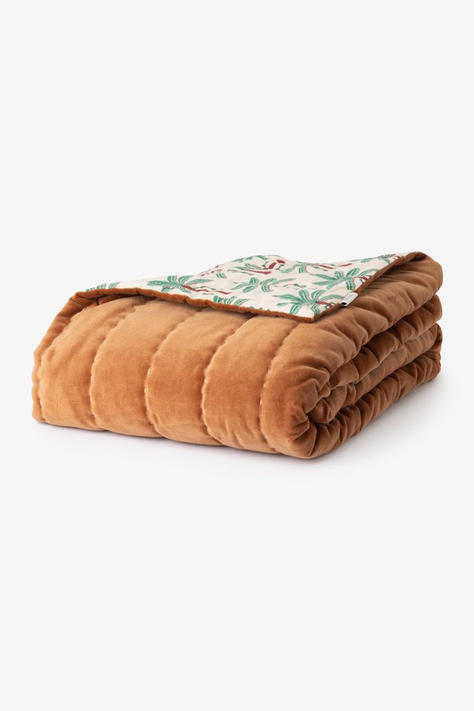 Sissy-Boy Multicolour Deken Met Palm Print (130x180 Cm)