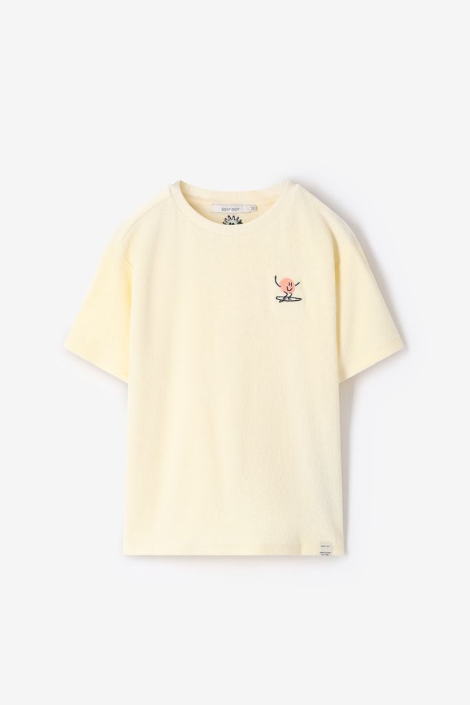 Sissy-Boy Geel Badstof T-shirt