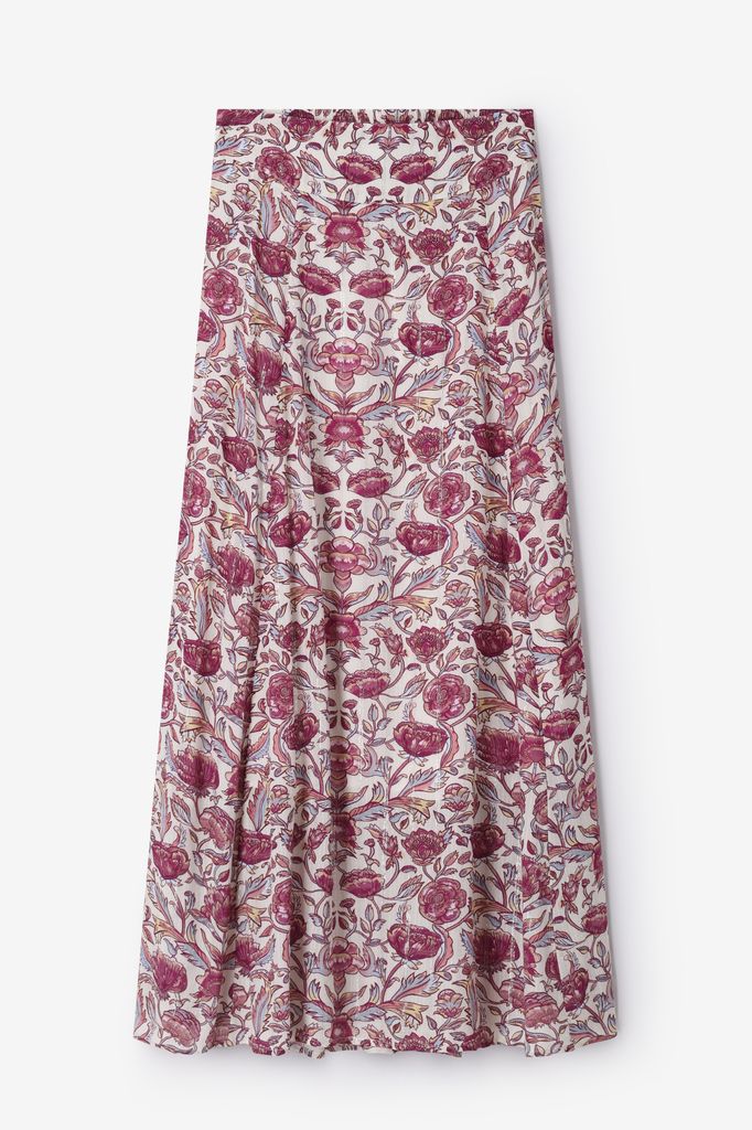 Sissy-Boy Witte Rok Met Bloemenprint