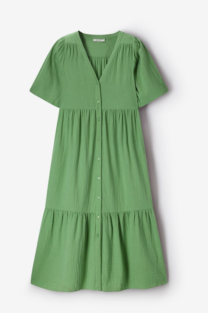 Sissy-Boy Groene Maxi Jurk