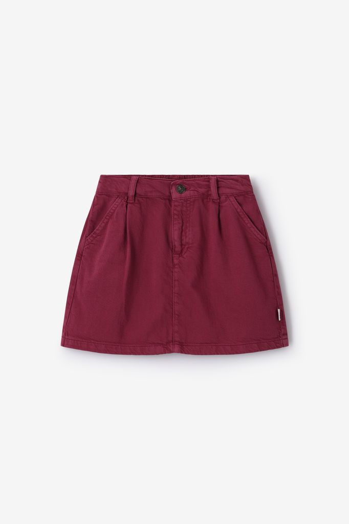 Sissy-Boy Donkerroze Denim Rok