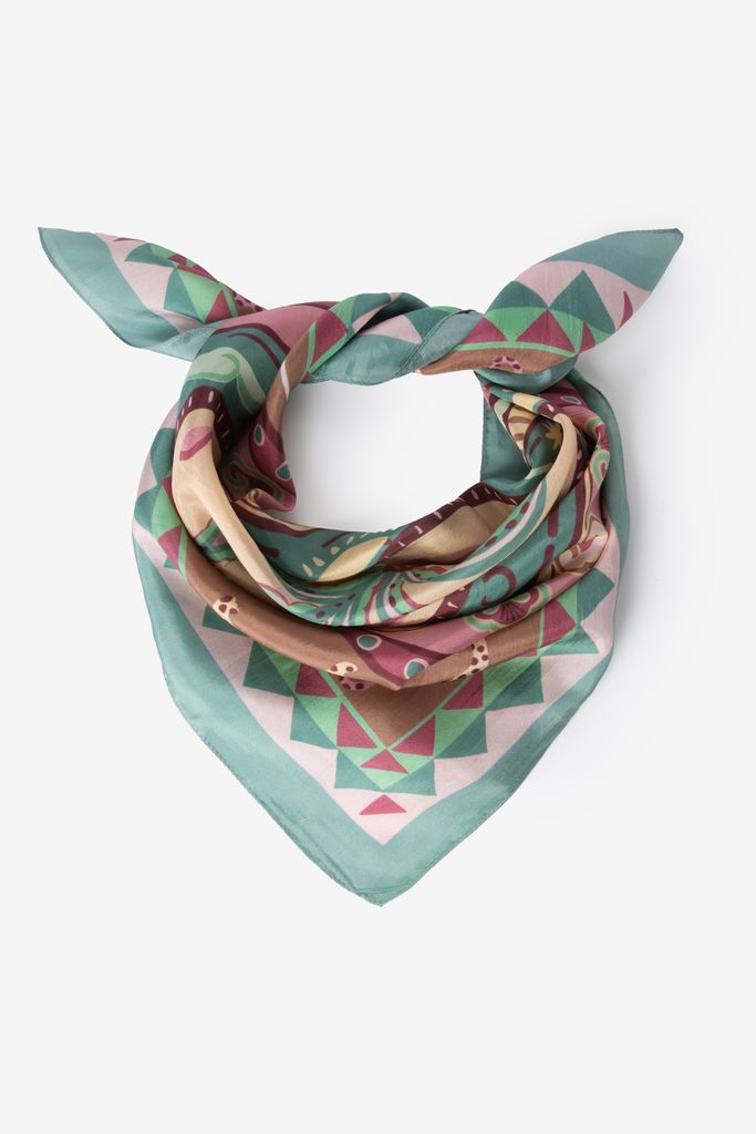 Sissy-Boy Bruine Sjaal Met Print