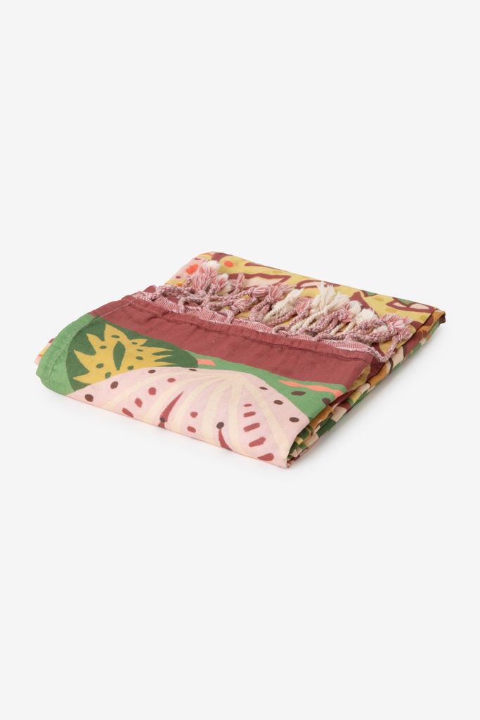 Sissy-Boy Multicolour Hamamdoek Met Print