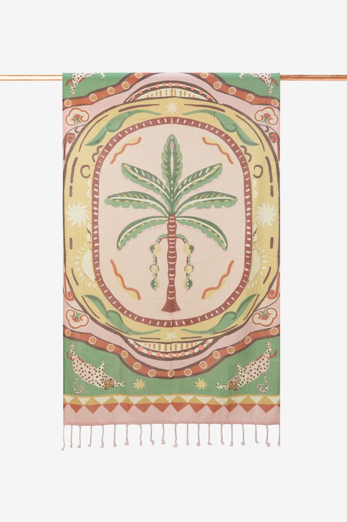Sissy-Boy Multicolour Hamamdoek Palm Print