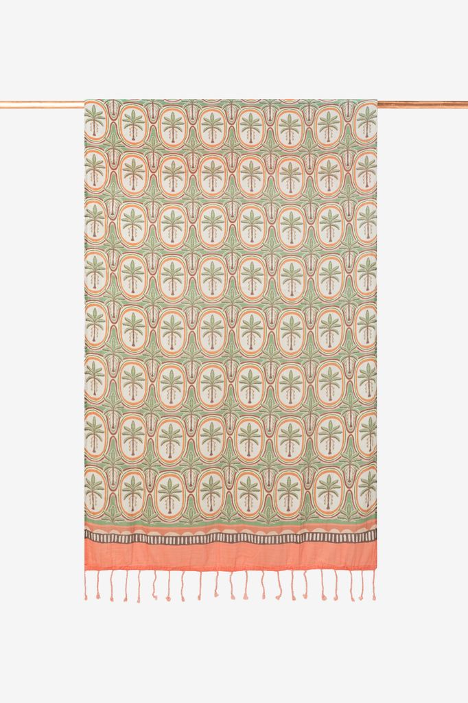 Sissy-Boy Multicolour Hamamdoek Met Palm Print