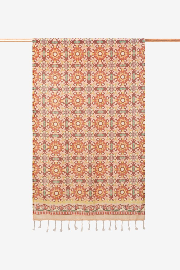Sissy-Boy Multicolour Hamamdoek Met Bloemendessin