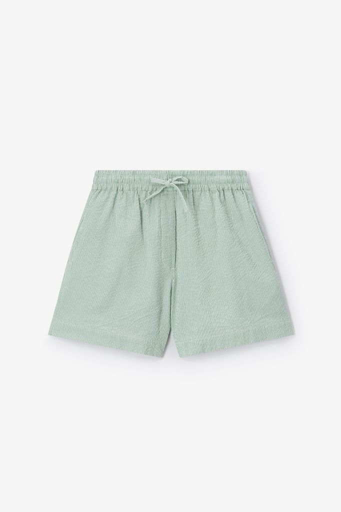 Sissy-Boy Groene Gestreepte Short