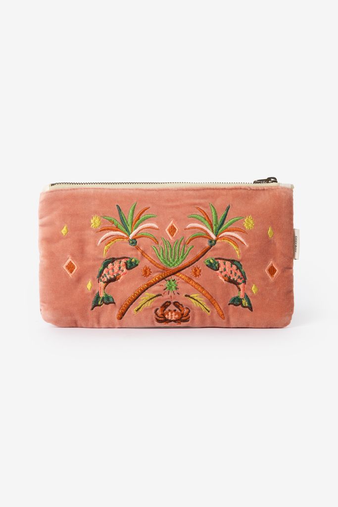 Sissy-Boy Roze Etui Met Embroidery