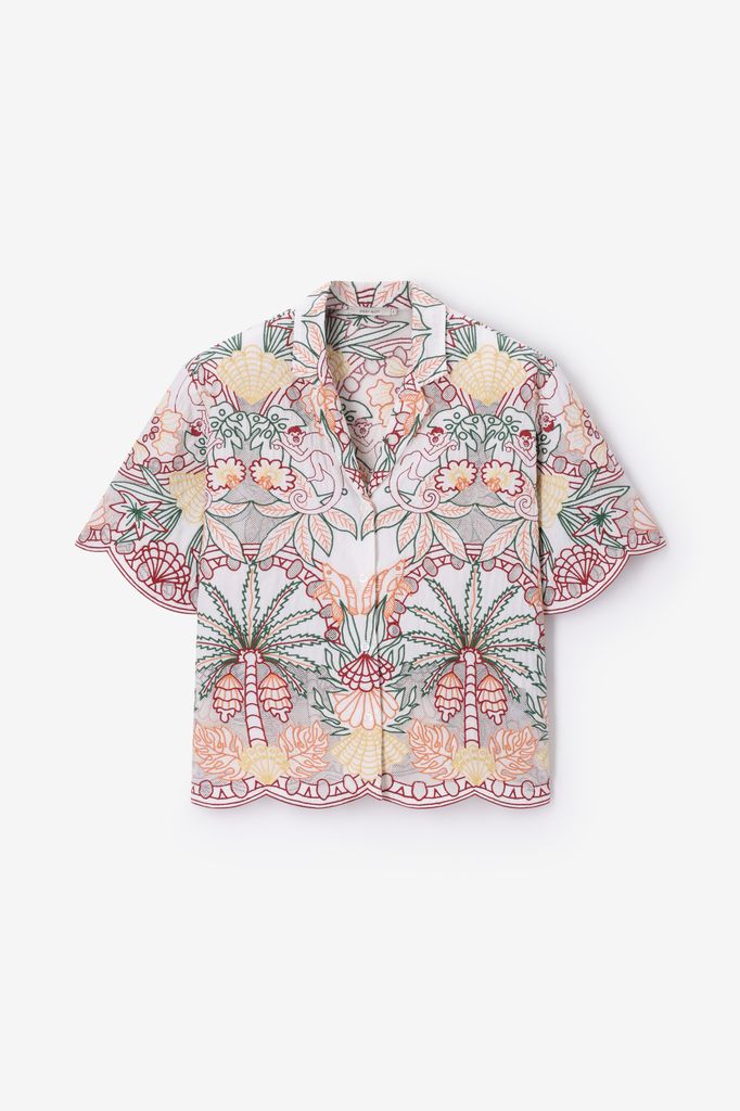 Sissy-Boy Multicolour Blouse Met Embroidery