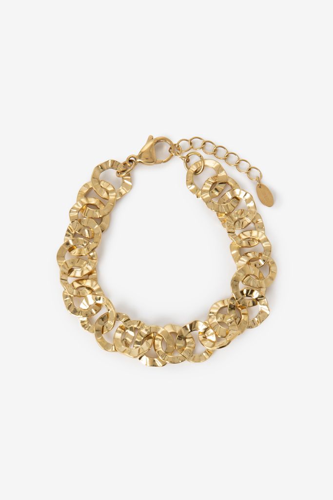 Sissy-Boy Gold Plated Rings Armband