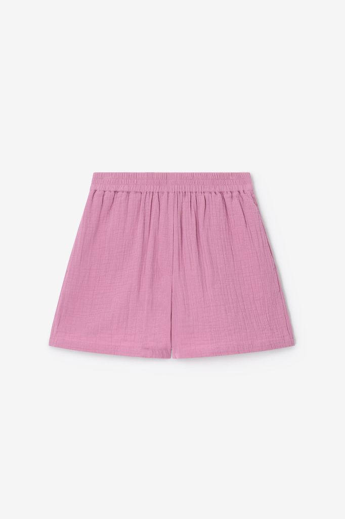 Sissy-Boy Paarse Mousseline Short