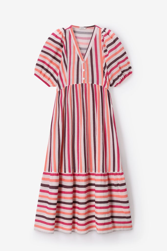 Sissy-Boy Multicolour Maxi Jurk Met Strepen