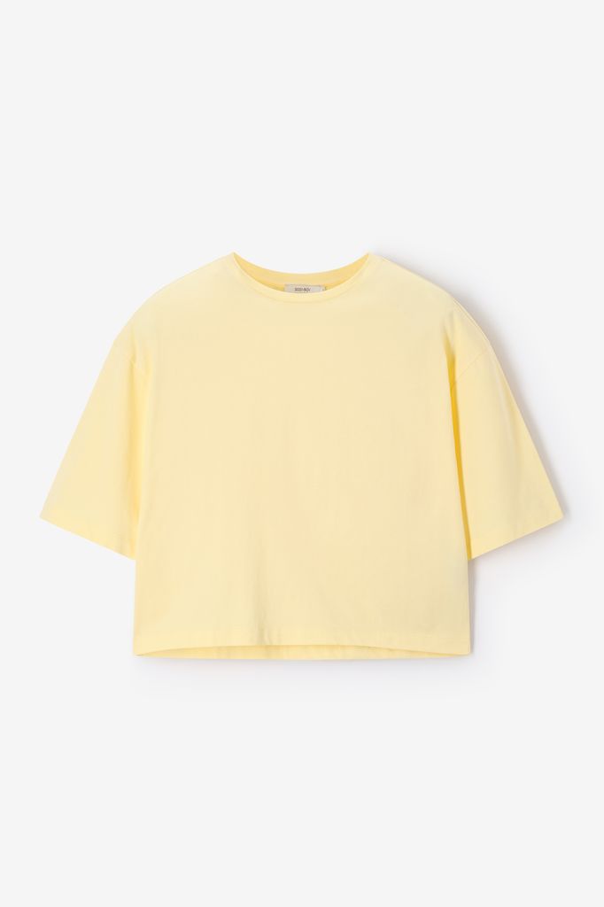 Sissy-Boy Geel Boxy T-shirt