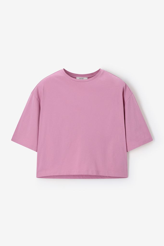 Sissy-Boy Paars Boxy T-shirt