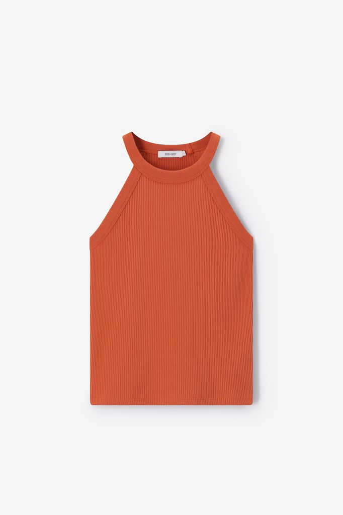 Sissy-Boy Donkeroranje Halter Singlet