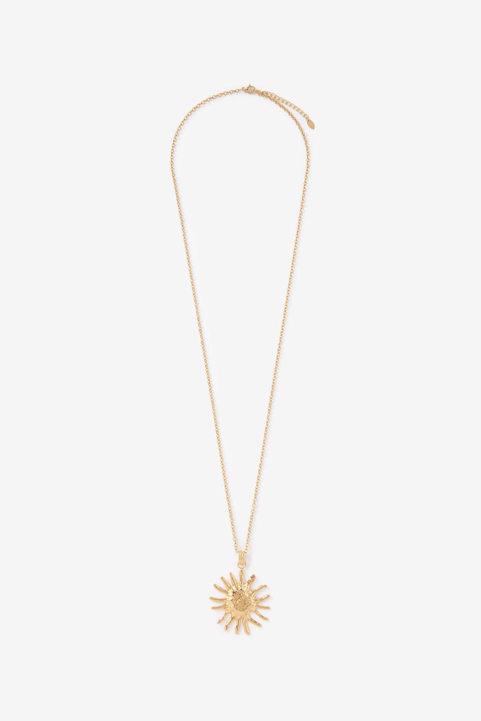 Sissy-Boy Gold Plated Ketting Met Zon