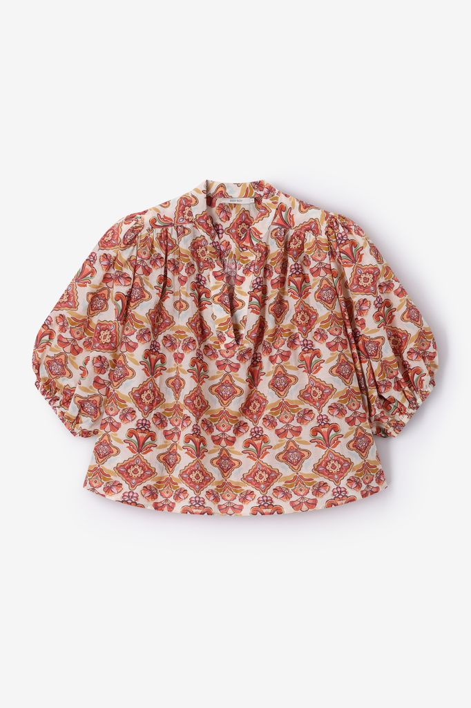 Sissy-Boy Witte Blouse Met Bloemenprint