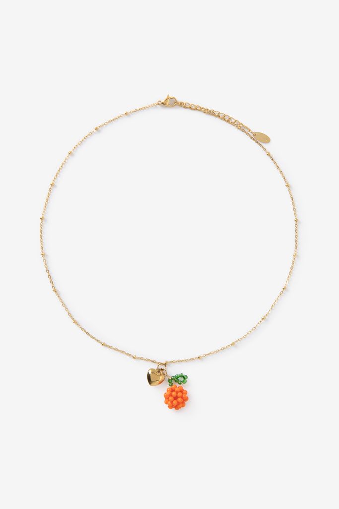 Sissy-Boy Gold Plated Ketting Met Sinaasappeltje