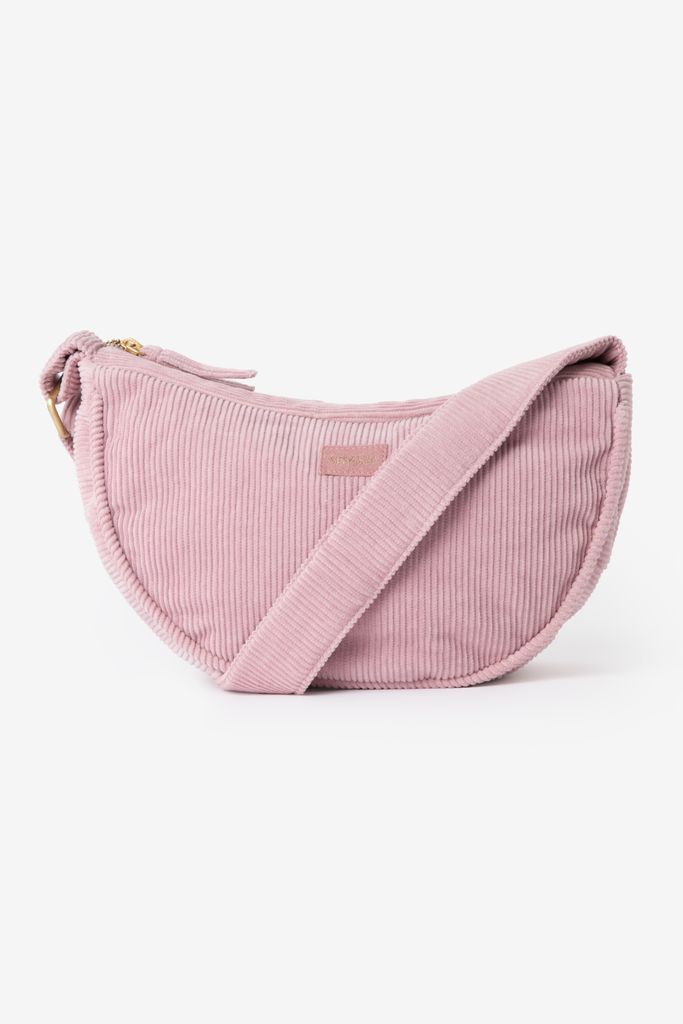 Sissy-Boy Lichtpaarse Corduroy Crossbody Tas