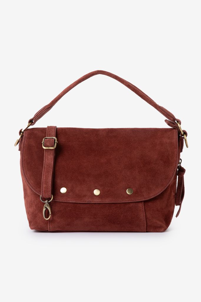 Sissy-Boy Donkerrode Crossbody Tas