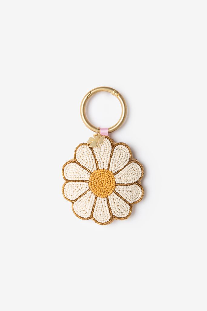 Sissy-Boy Witte Madeliefje Bag Charm