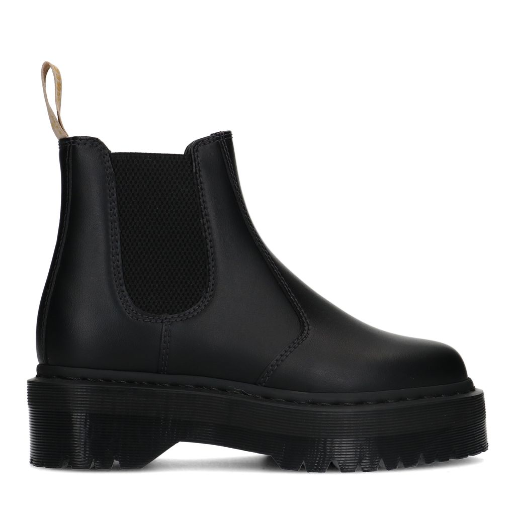 vegan platform chelsea boots