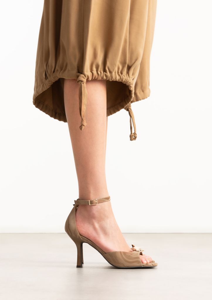 Sacha Bruine Sandalen Met Hak thumbnail