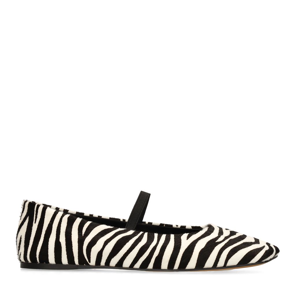 Sacha Zebra Print Ballerina's