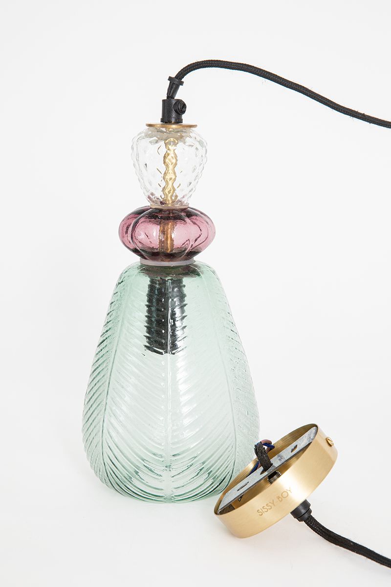 Lampe Suspendue En Verre - Vert - Sissy-Boy - Modalova