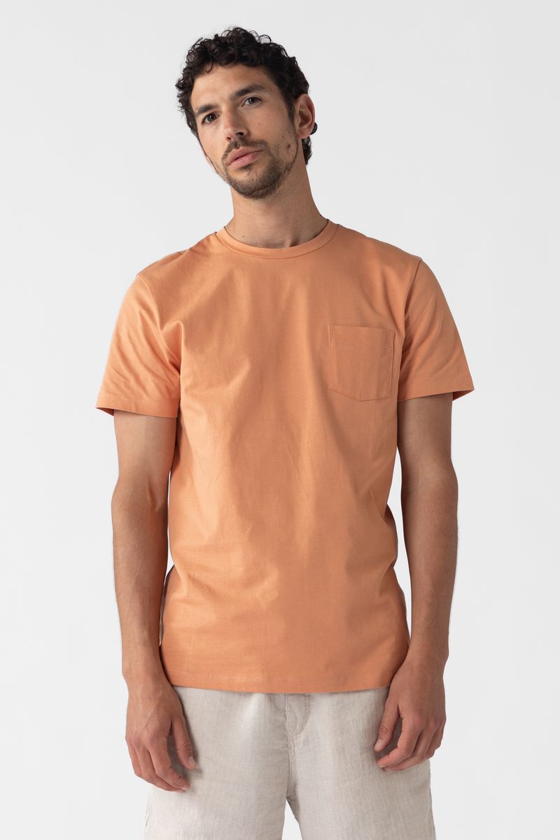 Oranje basic T-shirt