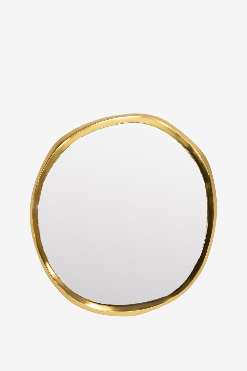 Steppingstone mirror medium brass