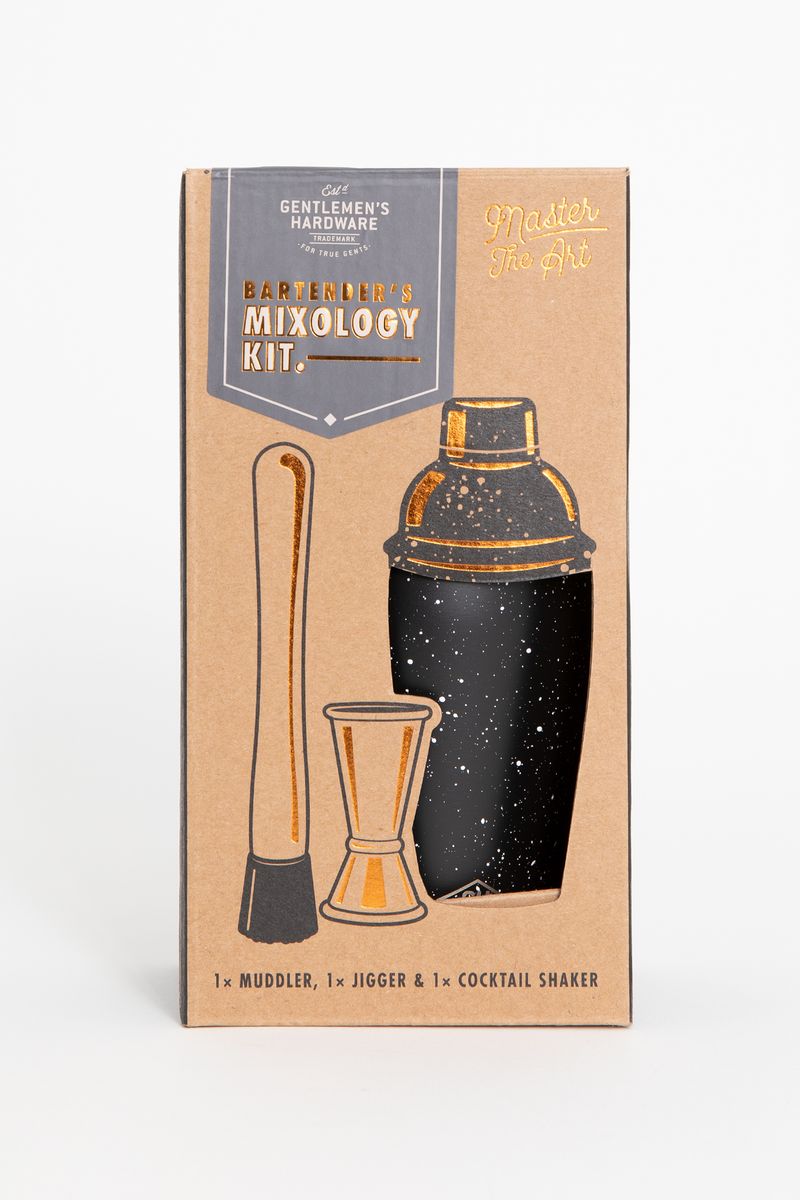 Gentlemen's Hardware Bartender's Mixologie kit