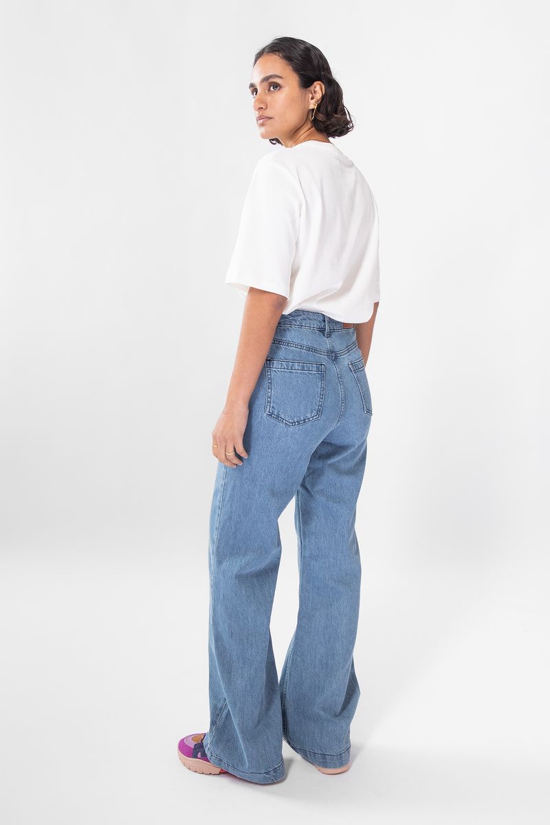 Sissy-Boy - Brovary high waist wide leg jeans