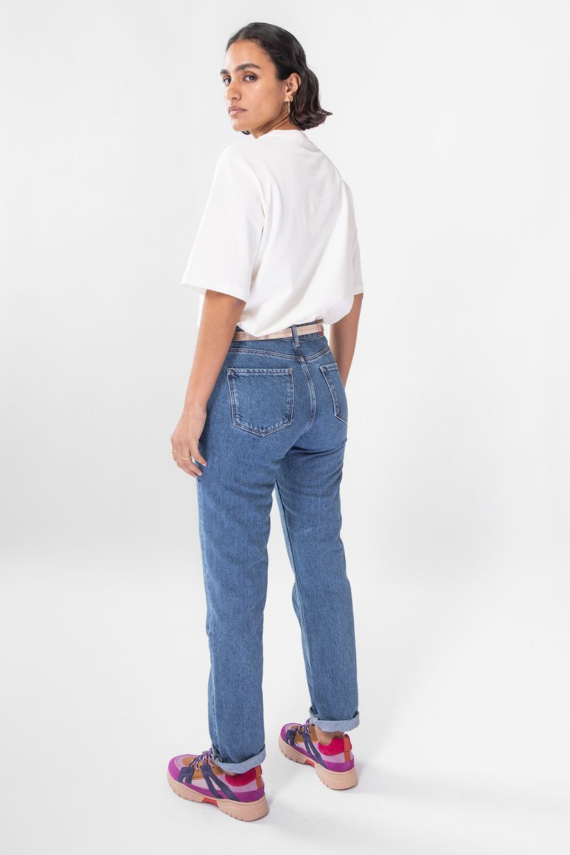 Sissy-Boy - Bari dark blue mid waist tapered jeans