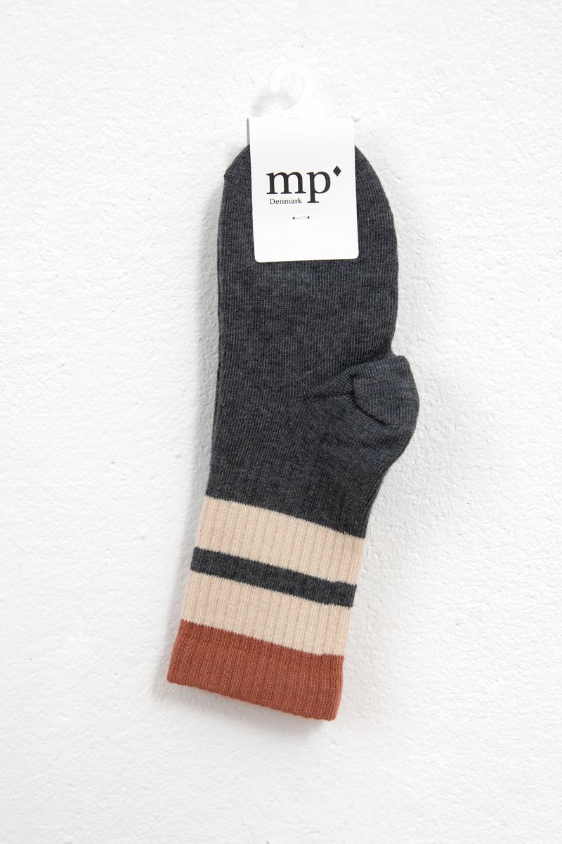 MP Denmark colorblock sokken met strepen