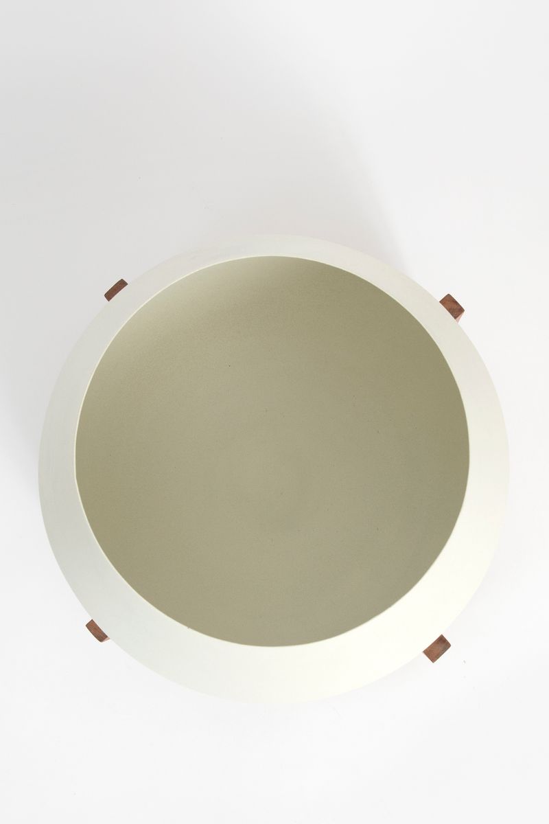 Pot Avec Support En Bois - Blanc - Sissy-Boy - Modalova