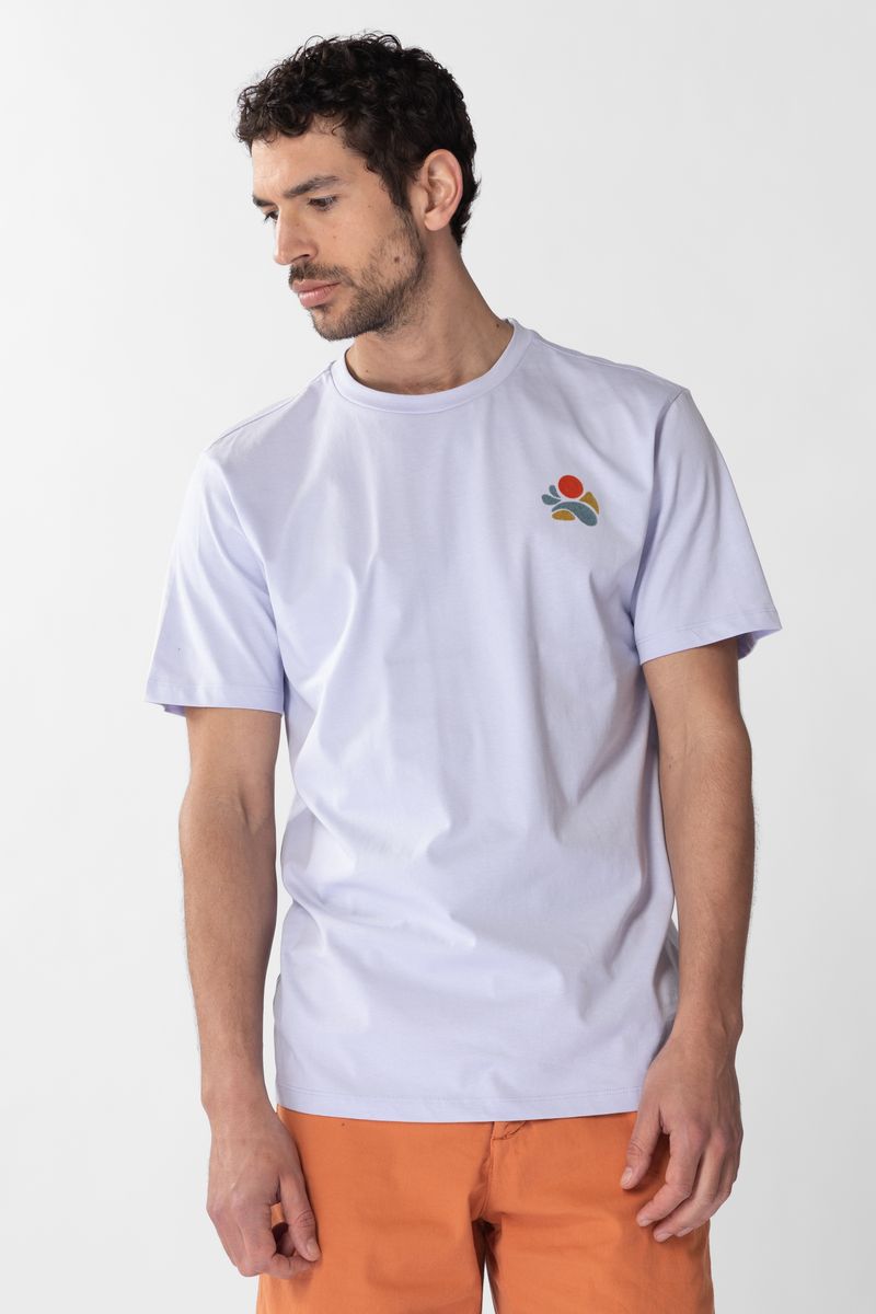 Sissy-Boy - Lichtpaars katoenen T-shirt met print