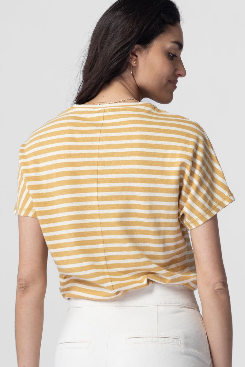 Sissy-Boy - Geel gestreept T-shirt