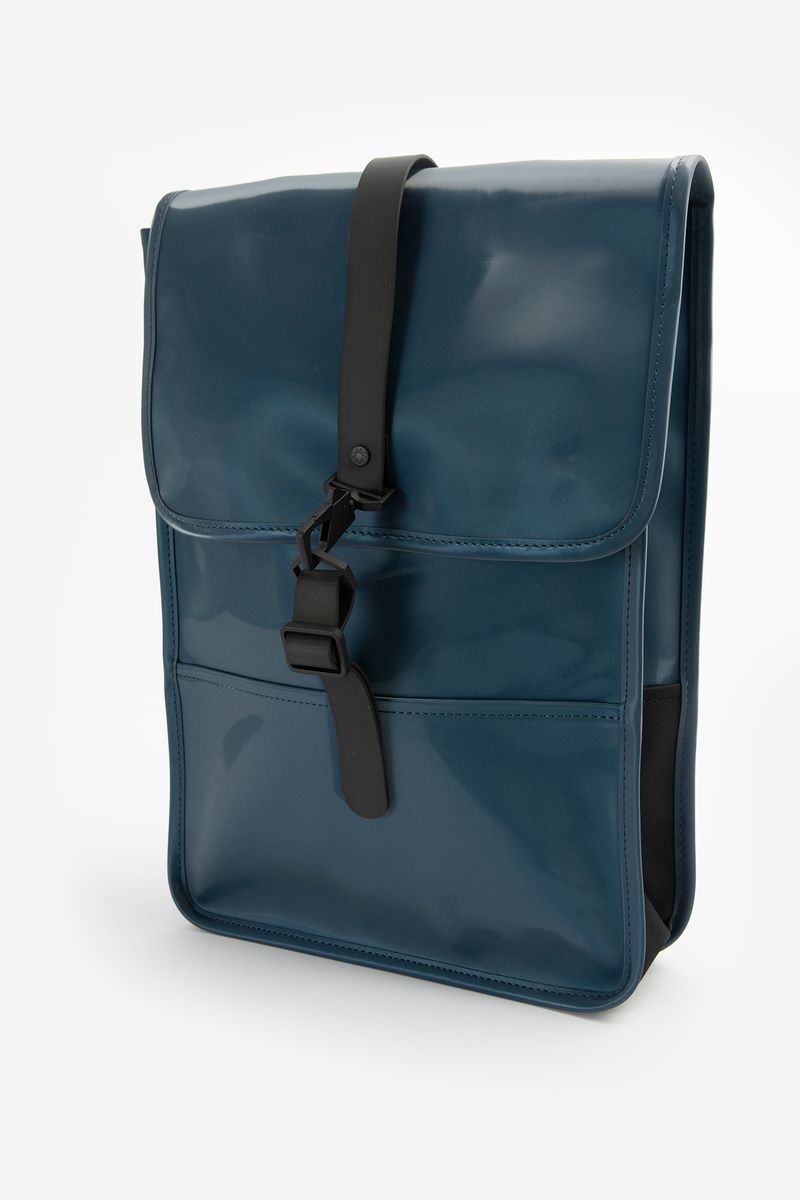 Donkerblauwe Rains backpack mini