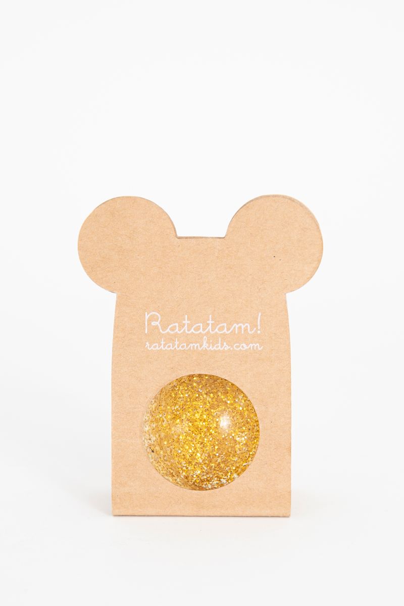 Ratatam Kids Gouden Glitterbal