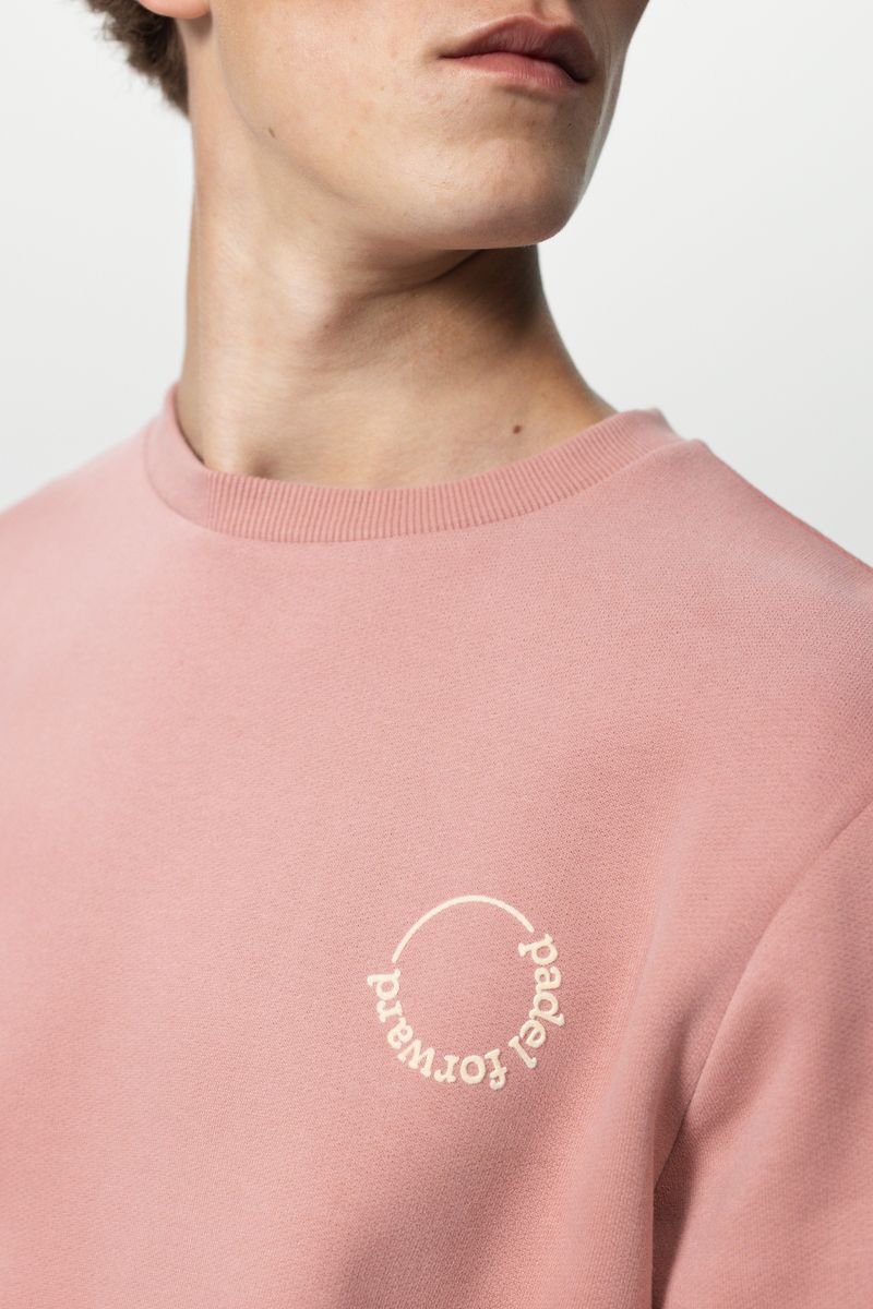 Sissy-Boy - Oudroze sweater met print