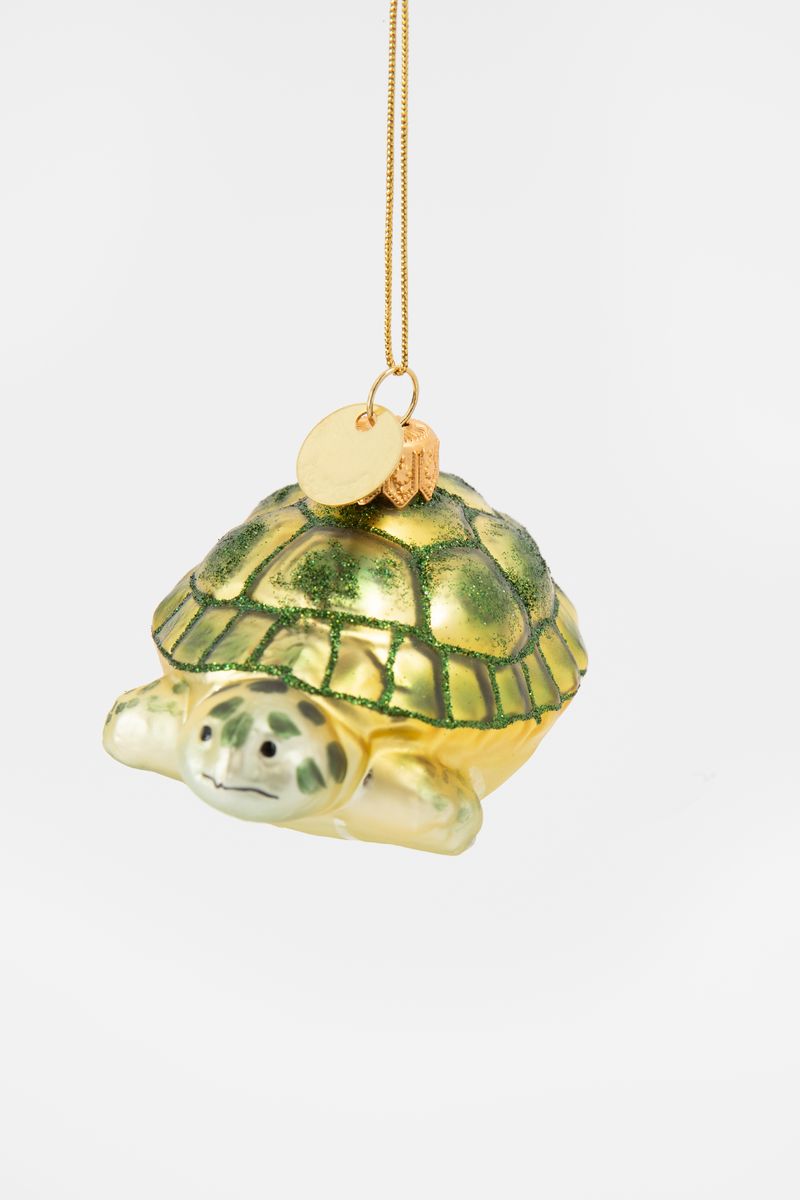 Kerst ornament schildpad