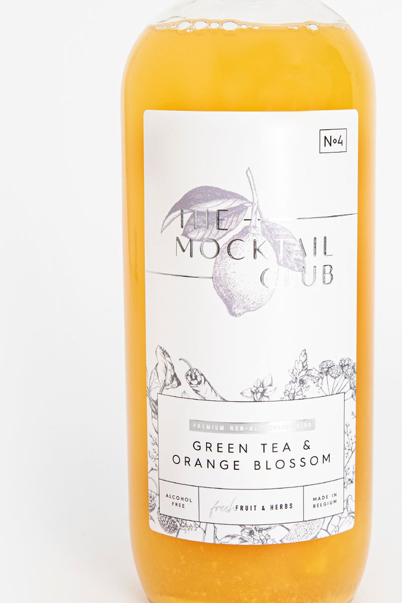 The mocktail club green tea&orange blossom mocktail