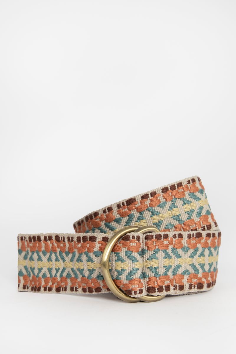 Multicolour Jacquard Riem Met D-ring