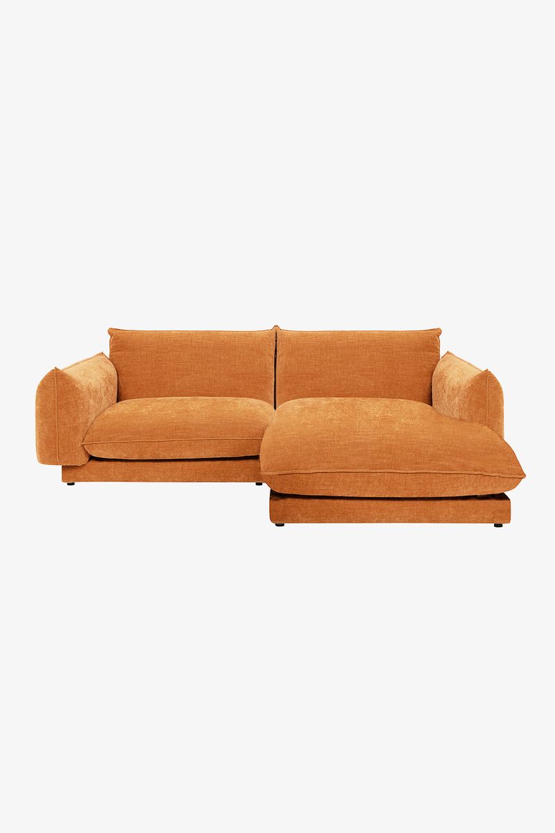 Countess 3-zits Bank Chaise Longue Rechts Clementine