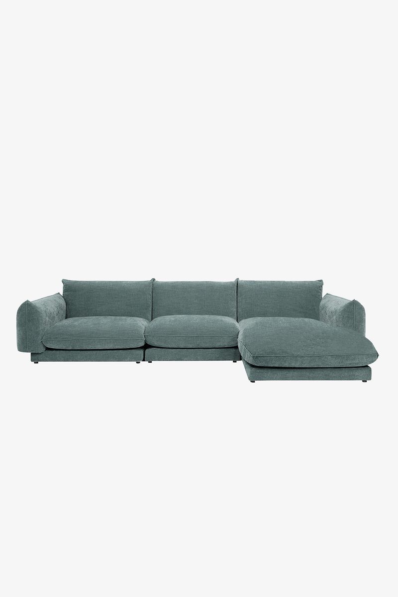 Countess 4-zits Bank Chaise Longue Rechts Grey