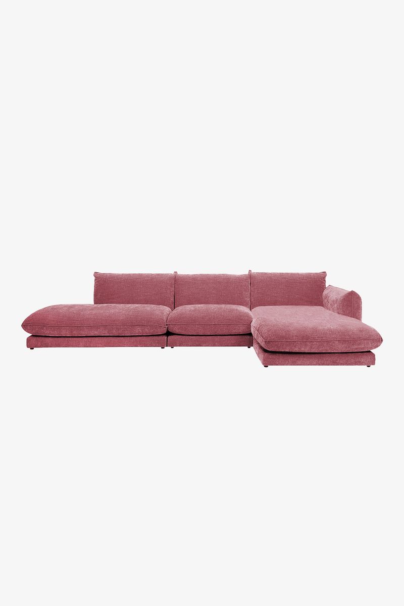 Countess 4-zits bank chaise longue rechts otto longue links Artic Rosehip
