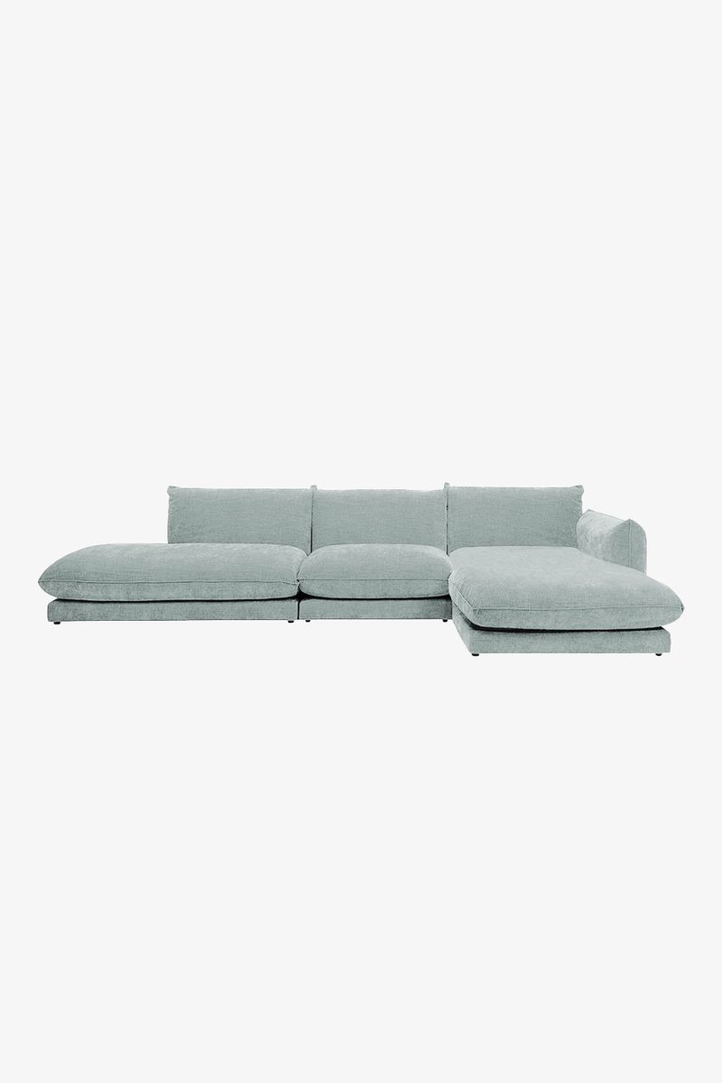 Countess 4-zits bank chaise longue rechts otto longue links Artic Sky