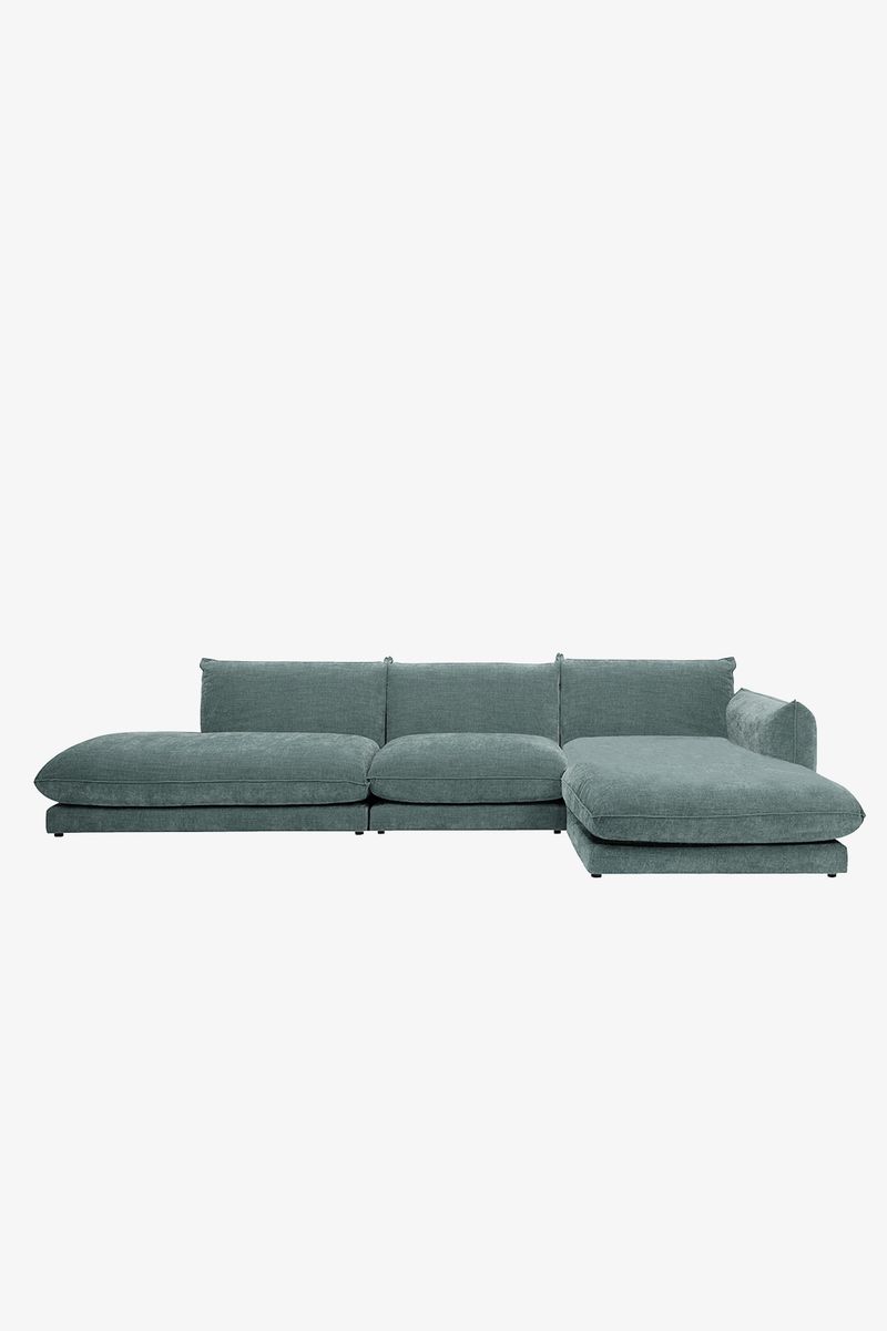 Countess 4-zits Bank Chaise Longue Rechts Otto Longue Links Grey